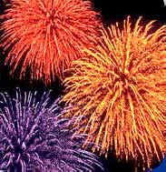 Picture: fireworks display, Image Credit: Corbis Stock Market